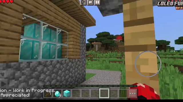 откуда у жителя в доме эти алмазные блоки в Майнкрафт?#рекомендации#майн#майнкрафт#игра#врекипж#