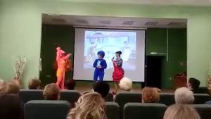 Роль Фрекен Бок на день дошкольного работника в доме учителя 2019