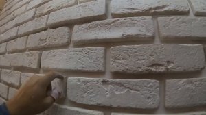 Монтаж декоративного кирпич из гипса ПОДРОБНО!!!
