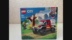 LEGO CITY 60393 Спасательный пожарный внедорожник