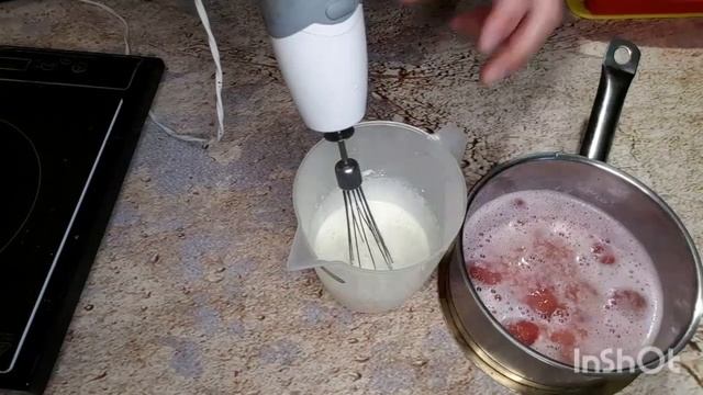 Начинка в торт .⚡ Клубничное кремю ⚡