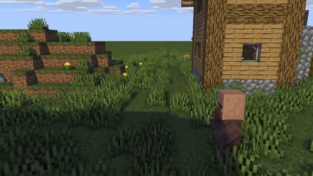 Жители Против мародеров - майнкрафт анимация смотреть онлайн