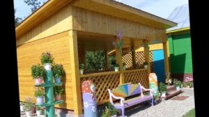 Удобные садовые скамейки   Такие скамейки украсят ваш сад