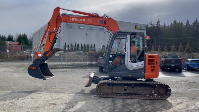 2014 Hitachi Zaxis 75-3 Excavator For Sale