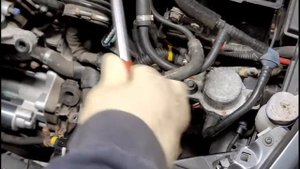 Volvo S40 2007 - 2011 2.4L Starter Replacement step by step