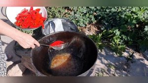 Армянский салат из баклажанов на зиму