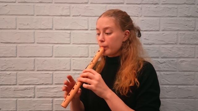 Greensleeves на флейте свирели