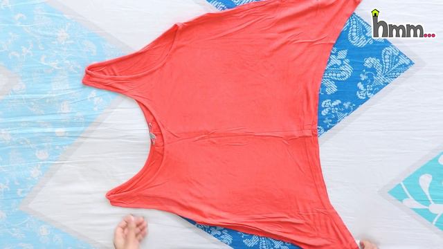 How to Fold Clothes to Stack them in Wardrobe | कपड़े फोल्ड करने का सही तरीका ~ Home 'n' Much More смотреть онлайн