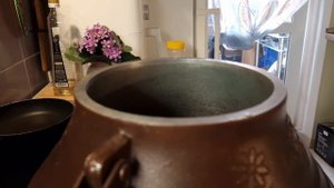 Мясные субпродукты в афганском казане.