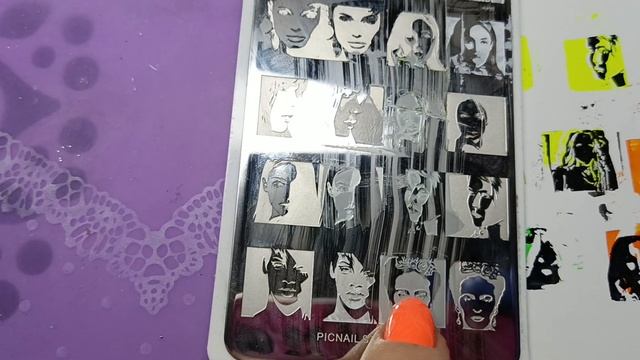 Пластина для стемпинга с негативными рисунками. Советы по работе с ней