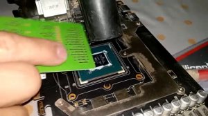 Обслуживание видеокарты GTX 1080. Начала греться,  меняем термопасту и чистим от пыли.