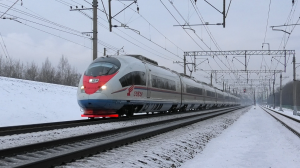 "Встреча Сапсанов". ЭВС2-01 и ЭВС1-13 сообщением Нижний Новгород - Спб и Спб - Москва