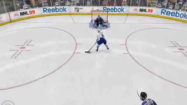 NHL 09 - PS3 - Sick Breakaway Goal With Hagman смотреть онлайн