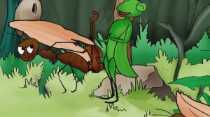 Английский мультик - The Ant And Grasshoper