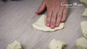Идеальное ТЕСТО для ПИРОЖКОВ! Без ДРОЖЖЕЙ и Без ЯИЦ! Эти ПИРОЖКИ просто Бомба!  Пирожки с вишней