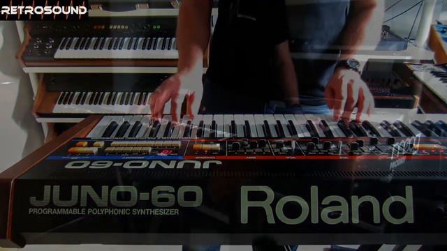 Best of Roland Juno-60 Synthesizer ~ RetroSound Demo смотреть онлайн