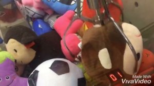 Выиграл большую игрушку в автомате / Автомат с игрушками