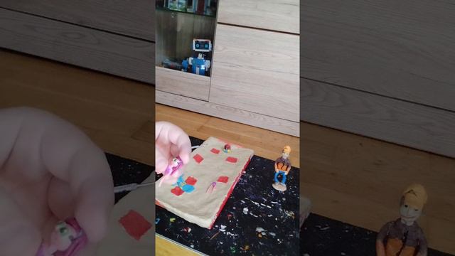 Лепим диораму из пластилина - Поппи плейтайм 3! смотреть онлайн