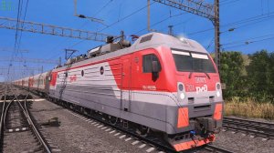 Trainz 22 сценарий "472М Москва - Адлер" Лихая - Новочеркасск
