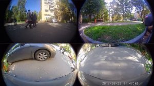 Обход машины - круговой видеорегистратор на 360 градусов 3D BIRDVIEW 360°