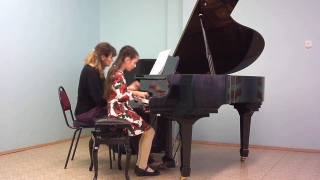 К  Вебер Рондо Соль мажор Сайфутдинова Амина и Нуждина Ирина Максимовна