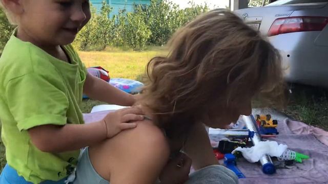 Богомол. Самка богомола.