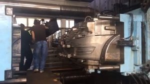 Производство переднего бампера логан