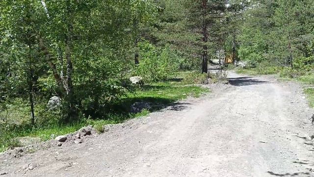 Приэльбрусье. Вело прогулка от Терскола до водопада Азау-су.