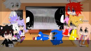 ?❤️~Sonic characters react to a sonic exe memes~ 3 part ||Gacha club|| ❤️?