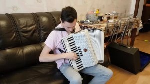 Аккордеон Paolo Soprani 3/4 белого цвета продажа! Доставим в ваш Город!