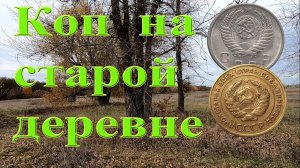 Коп на старой деревне с тремя металлоискателями. Коп с Эквинокс 800