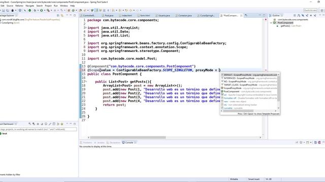 21 Curso Completo de Desarrollo Web con Spring Boot @Scope II смотреть онлайн