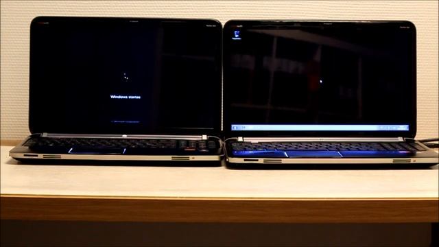 Omstart HP DV6-6040eo standard mot en exakt likadan med SSD смотреть онлайн