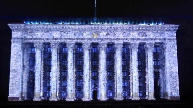 3D Projection Mapping - Almaty Day 2013, Kazakhstan / 3Д Мапинг День Города Алматы 2013 смотреть онлайн