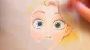 Как нарисовать Рапунцель