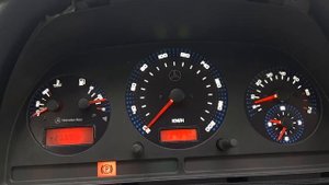 Пересвет приборной панели Мерседес Вито 638