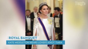 Kate Middleton Wears Her First Tiara in Nearly 3 Years for Buckingham Palace Banquet | PEOPLE
