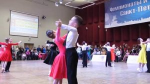 Медленный вальс (Е класс Дети-2) 18.01.2018 Чемпионаты и Первенства Санкт-Петербурга