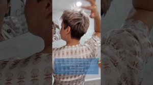 Как поставить челку наверх на короткой стрижке пикси. Крем и филировка главный секрет.