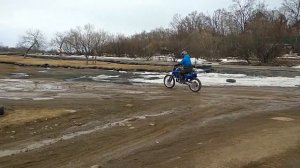 Японский кроссовый мотоцикл YAMAHA YZ-250