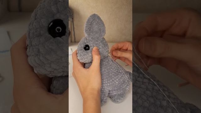 Кролик крючком ЗА ДЕНЬ! ? #handmade #рукоделие #details смотреть онлайн