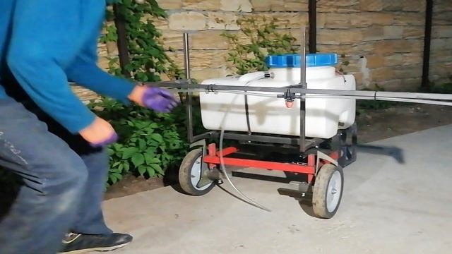 Опрыскиватель для мотоблока  Простой до безобразия