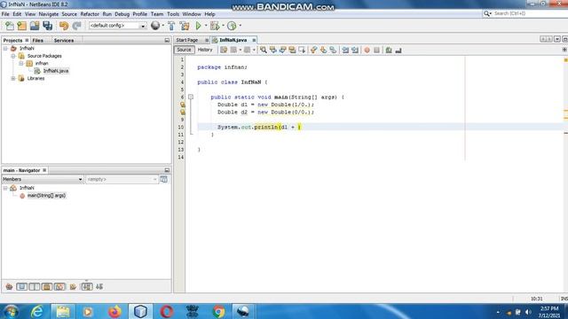 Java the complete Reference Ninth Edition (Chapter 17) Example (2) isInfiniteand isNaN смотреть онлайн