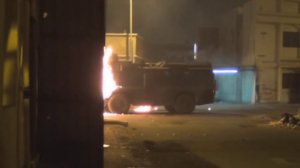 Бахрейн. Кадры ночных столкновений в городе Дираз