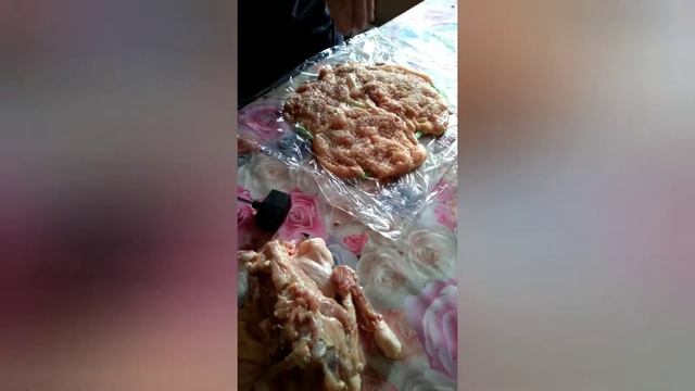 рулет из курицы с черносливом смотреть онлайн