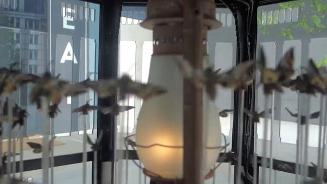 Mat Collishaw - Magic Lantern Small - Sculpture in the City 2016 - London   July 2016