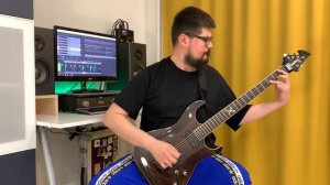 Washburn BX 50 proe 30” scale baritone, double drop C test