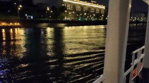 Теплоход Прага Москва река Motor ship Prague Moscow river 機動船布拉格莫斯科河 मोटर जहाज प्राग मॉस्को नदी