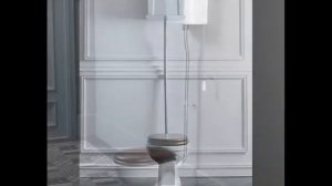 Унитазы с высоким бачком