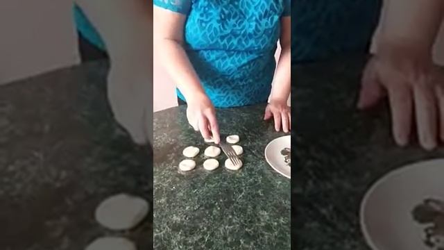 лепка из теста.